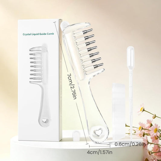 Hair Oil Applicator Comb – Oil Comb & Hair Oil Dispenser