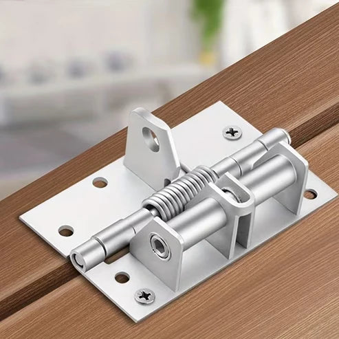 2 Pcs Heavy Duty Multifunctional Self-Closing Door Hinge Spring ? Automatic Door Closer for Doors, Drawers & Windows